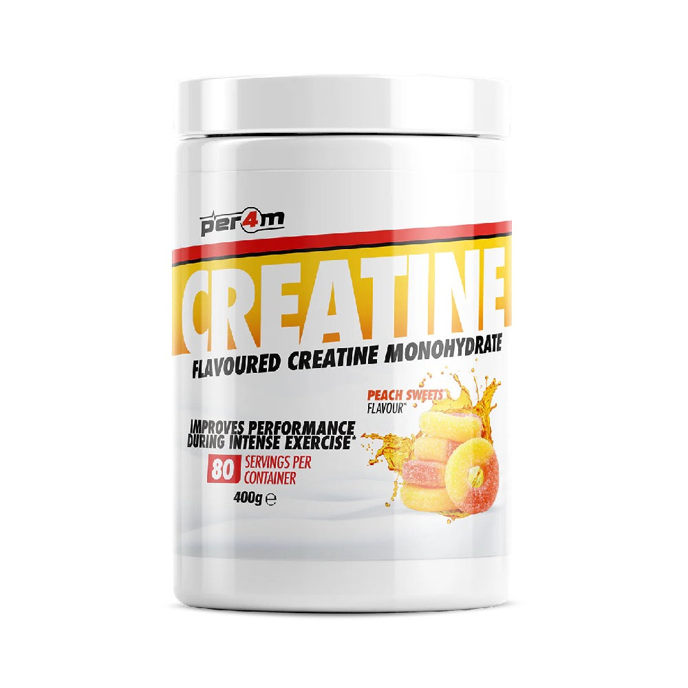 Creatine, pudra, 400g, PER4M, Creatina monohidrata micronizata
