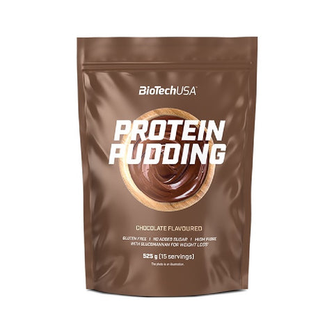 Protein pudding, powder, 525g, BiotechUSA, Protein dessert food supplement 