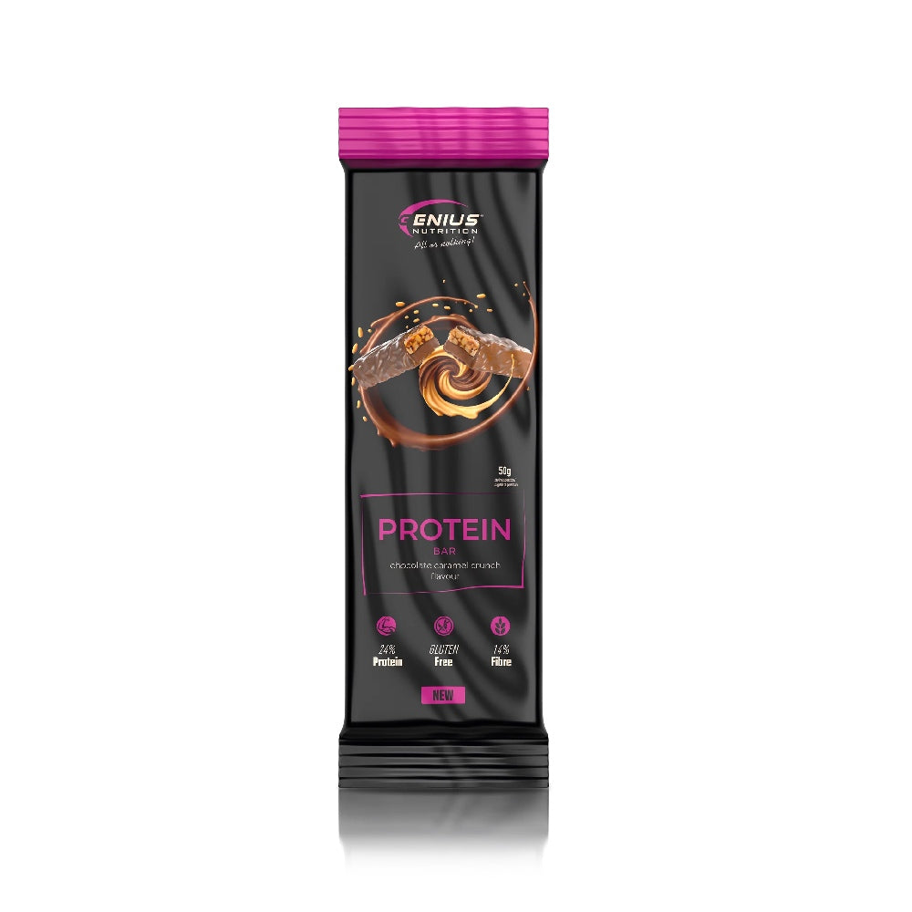 Protein bar 50g, Genius Nutrition, Baton proteic