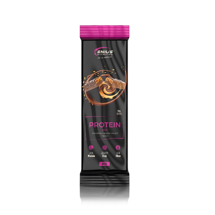 Protein bar 50g, Genius Nutrition, Baton proteic