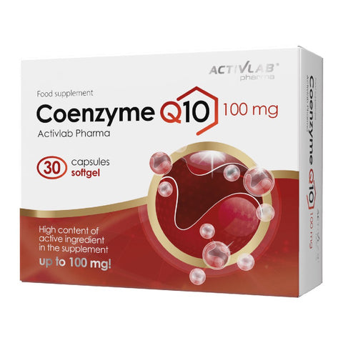 Coenzyma Q10 100mg 30 capsule moi, Activlab, Supliment alimentar pentru sanatate