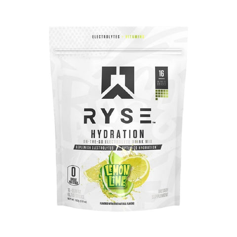 Hydration Stick, pudra, 16x6,7g, Ryse, Electroliti pentru hidratare