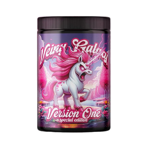 Pre-Workout V1 600g, pudra, Veiny Galaxy, Supliment alimentar de tip pre-workout cu cofeina