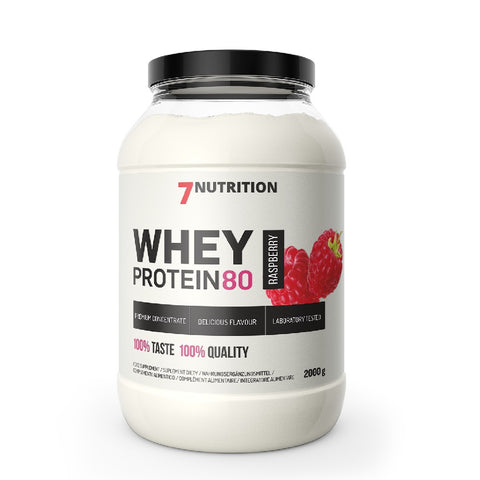 Whey Protein 80 2kg, pudra, 7Nutrition, Supliment alimentar de tip proteina din zer