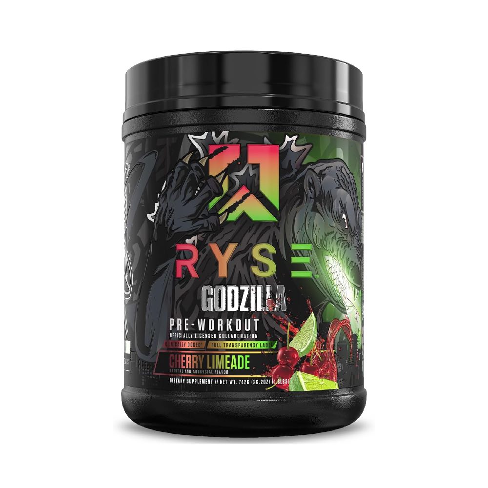 Godzilla, powder, 732 g, Ryse, Pre-workout food supplement with