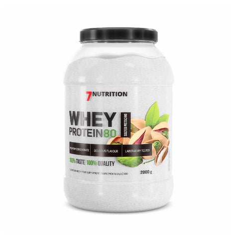 Whey Protein 80 2kg, pudra, 7Nutrition, Supliment alimentar de tip proteina din zer