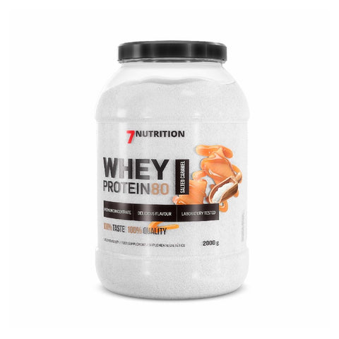 Whey Protein 80 2kg, pudra, 7Nutrition, Supliment alimentar de tip proteina din zer