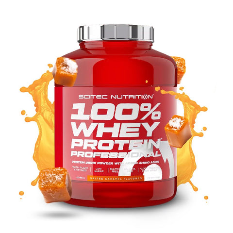 100% Whey Protein Professional 2.3kg, pudra, Scitec Nutrition, Concetrat proteic din zer