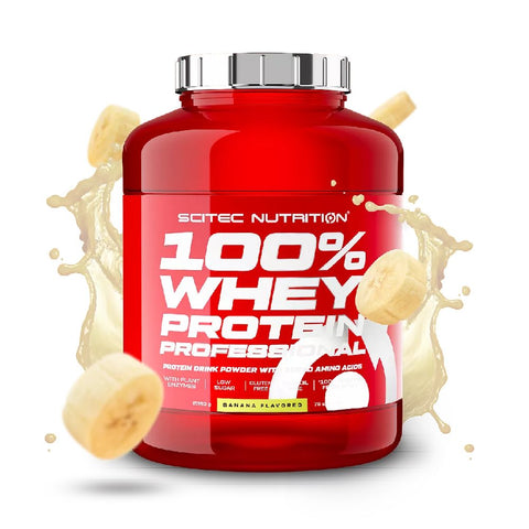 100% Whey Protein Professional 2.3kg, powder, Scitec Nutrition, whey protein concentrate 