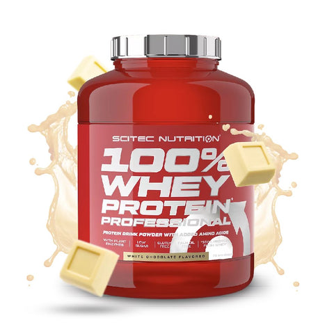 100% Whey Protein Professional 2.3kg, powder, Scitec Nutrition, whey protein concentrate 