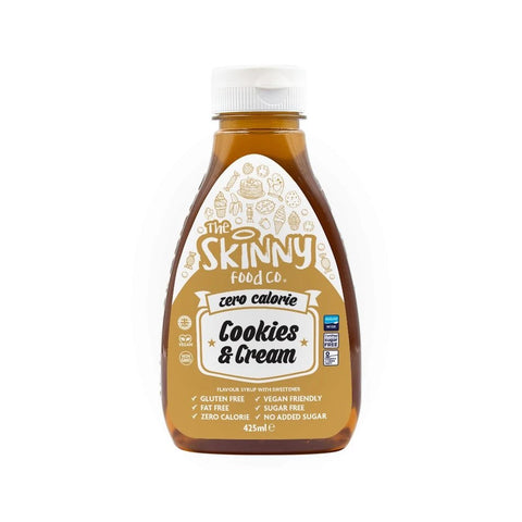Skinny Syrup 425ml, Skinny Food, Sirop vegan cu calorii reduse pentru deserturi si bauturi