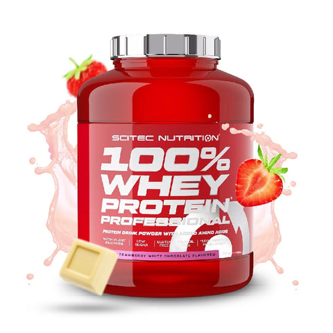 100% Whey Protein Professional 2.3kg, powder, Scitec Nutrition, whey protein concentrate 