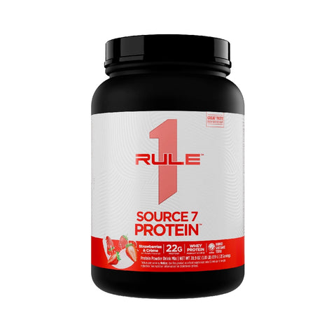 Source 7 Protein 820g, pudra, Rule One, Supliment alimentar de tip amestec proteic