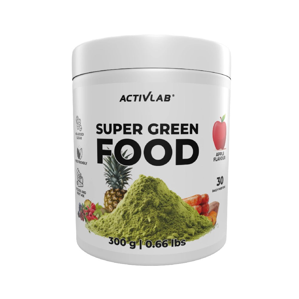 Super Green Food 300g, pudra, Activlab, Supliment alimentar pentru sanatate