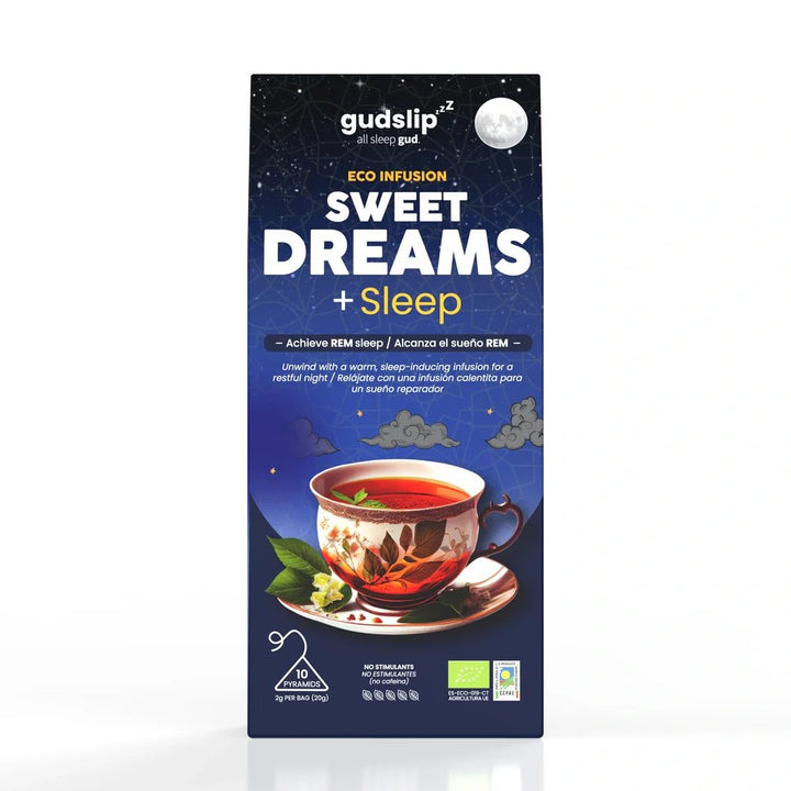 Eco Infusion Sweet Dreams 20G, Gudslip, Ceai natural pentru somn profund si relaxare completa