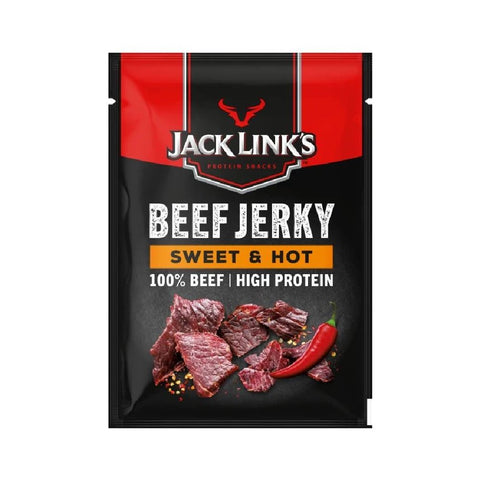 Beef Jerky 25g, Jackie Links, Aliment proteic de tip gustare sanatoasa