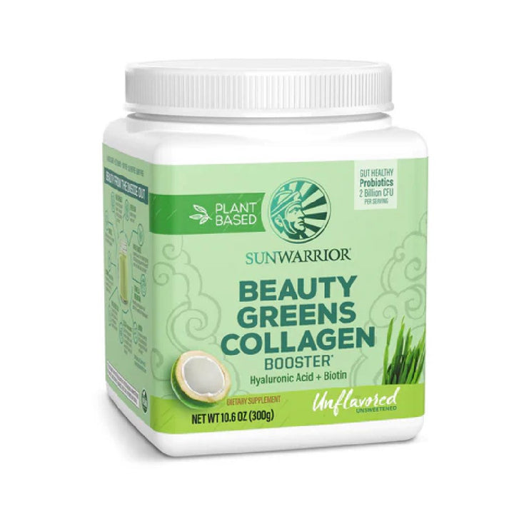 Beauty Greens Collagen, pudra, 300g, Sunwarrior, Supliment alimentar de tip colagen