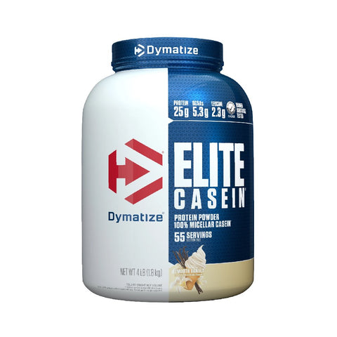 Elite Casein 1800g, pudra, Dymatize, Supliment alimentar de tip proteina din cazeina.