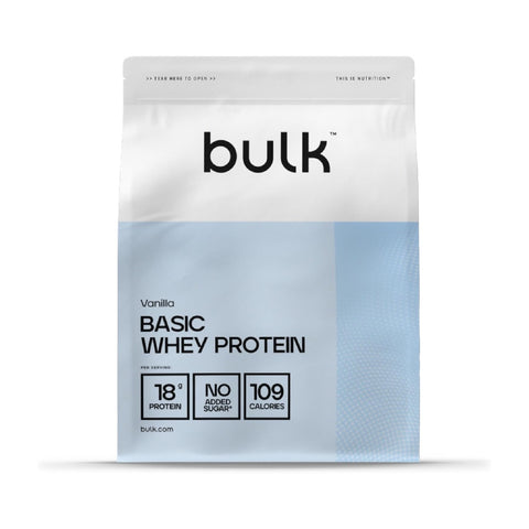 Basic Whey Protein 1250g, pudra, Bulk, Concentrat proteic din zer si izolat proteic din soia