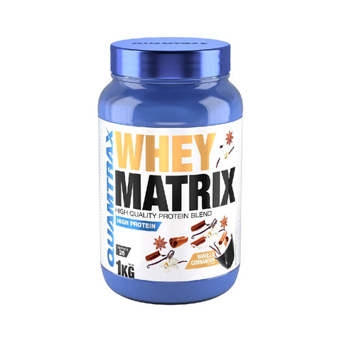 Whey Matrix 1000g, pudra, Quamtrax, Proteine din soia si lapte