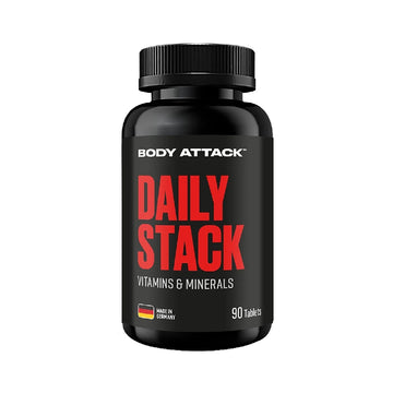 Daily Stack Multivitamin 90 tablete, Body Attack, Vitamine si minerale