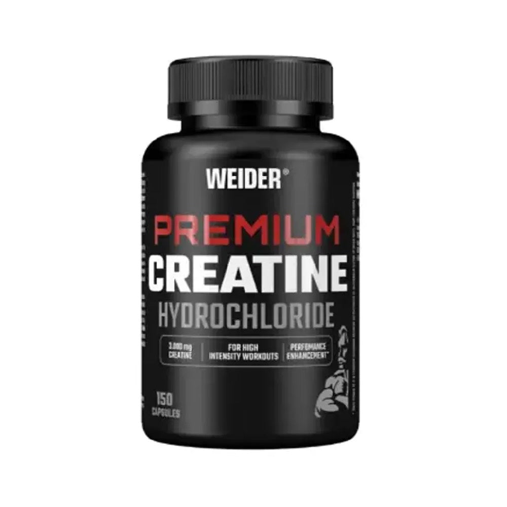 Creatine HCL, 150 capsules, Weider, Supplement for increasing muscle mass