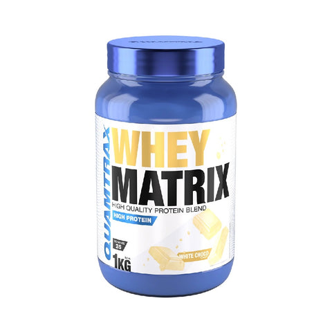 Whey Matrix 1000g, pudra, Quamtrax, Proteine din soia si lapte