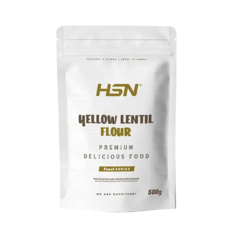 Faina din linte galbena 500g, pudra, HSN, Supliment alimentar pentru sanatate