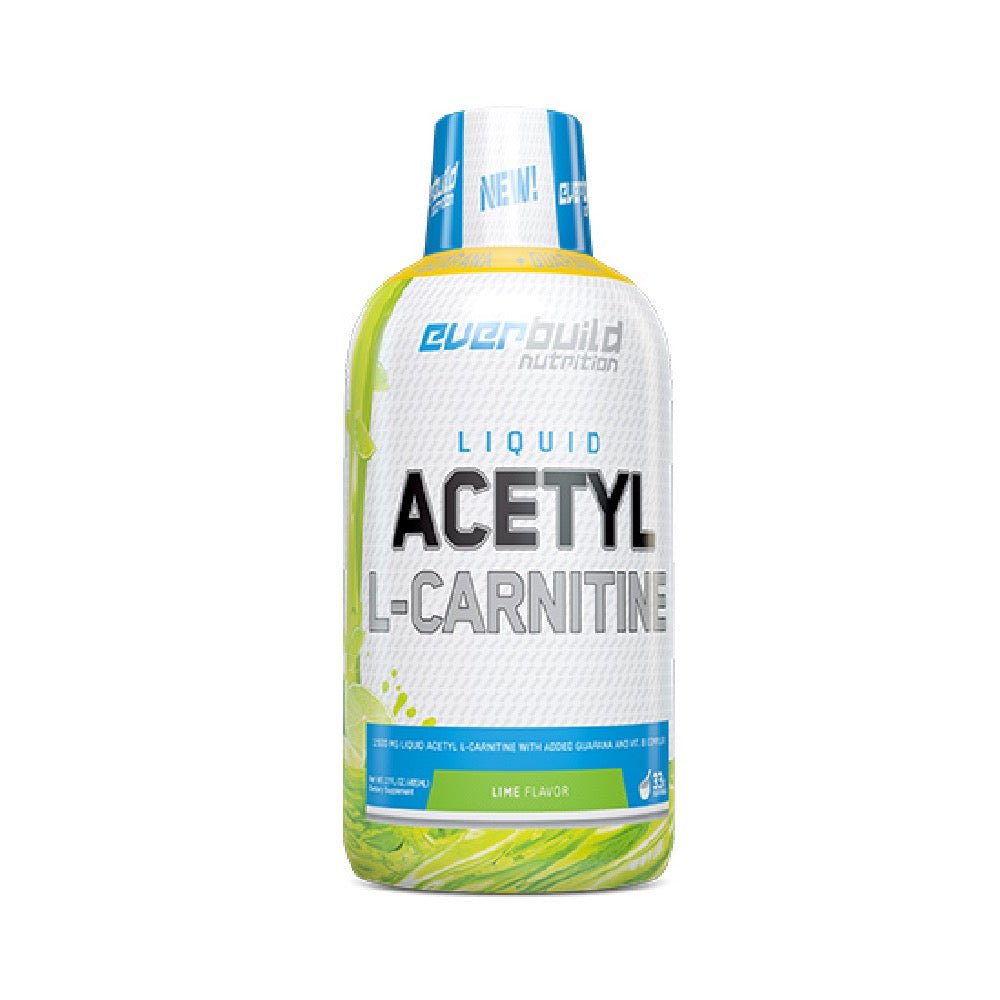 Acetyl L - Carnitine + Guarana 495ml, lichid, Everbuild Nutrition, Supliment alimentar pentru slabire 1