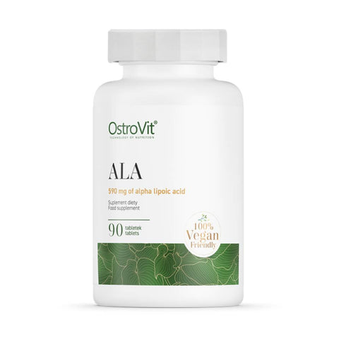 Slabire & Ardere grasimi | ALA 590mg, 90 tablete, Ostrovit, Supliment antioxidanti sportivi 0