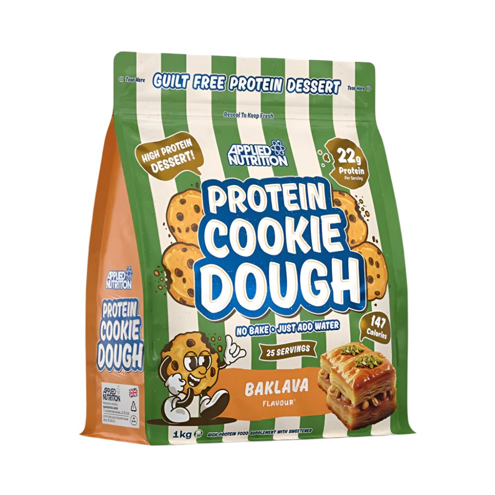 Proteine Aluat de biscuiti proteic, pudra, 1kg, Applied Nutrition, Desert cu adaos de proteine 2