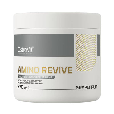 Aminoacizi Amino revive pudra, 270g, Ostrovit, Supliment alimentar aminoacizi Grapefruit 1