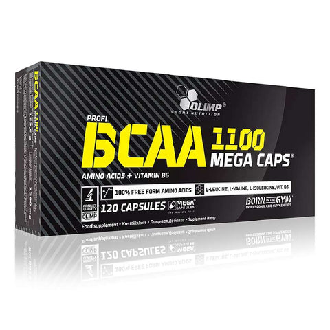 BCAA | BCAA 1100, 120 capsule, Olimp Sport Nutrition, Aminoacizi pentru refacere 0