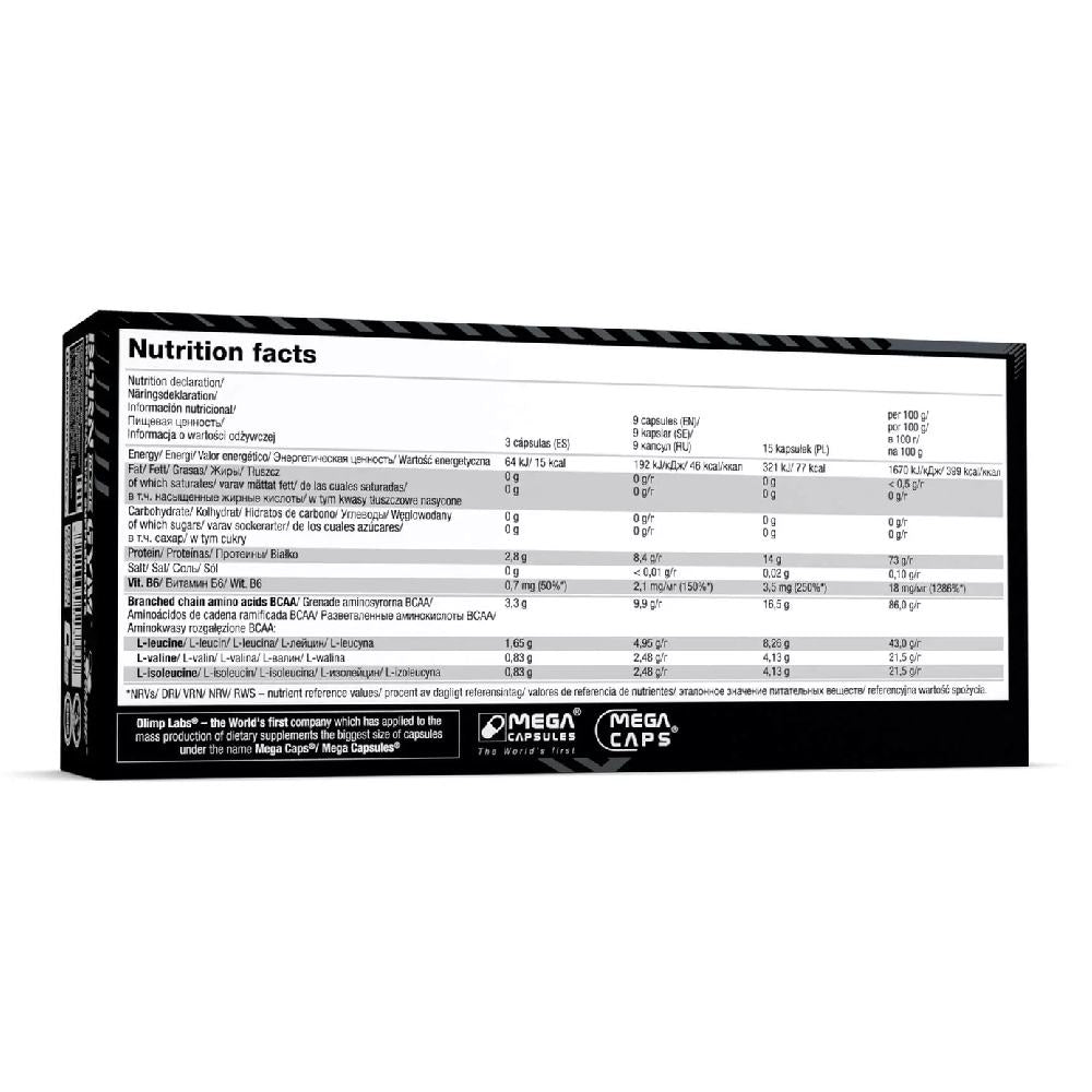 BCAA | BCAA 1100, 120 capsule, Olimp Sport Nutrition, Aminoacizi pentru refacere 1