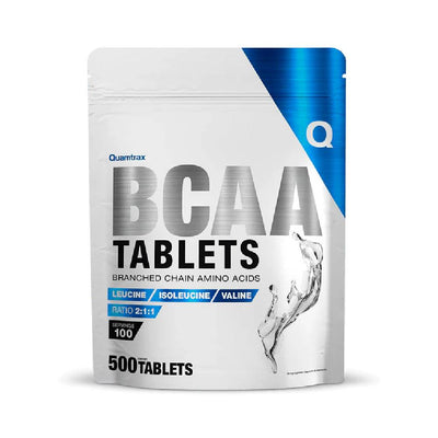 Aminoacizi BCAA Tablets, 500 tablete, Quamtrax, Aminoacizi pentru refacere 1