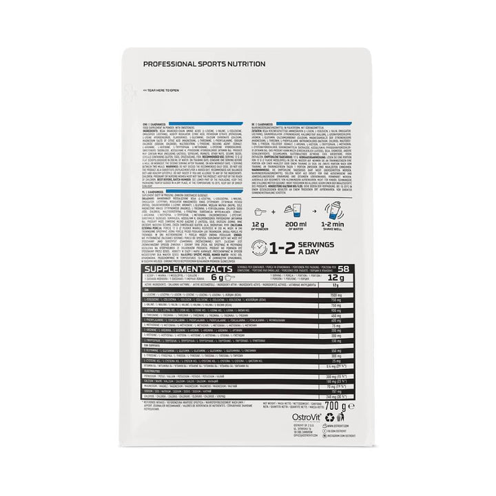 EAA | EAAdvanced pudra, 700g, Ostrovit, Aminoacizi esentiali pentru refacere 4