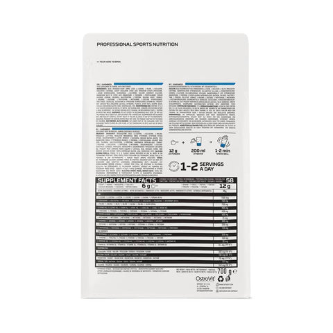 EAA | EAAdvanced pudra, 700g, Ostrovit, Aminoacizi esentiali pentru refacere 3