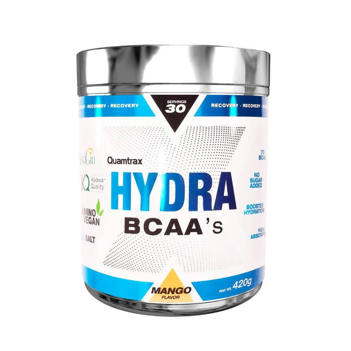 BCAA | Hydra BCAA pudra, 420g, Quamtrax, Supliment alimentar aminoacizi 3