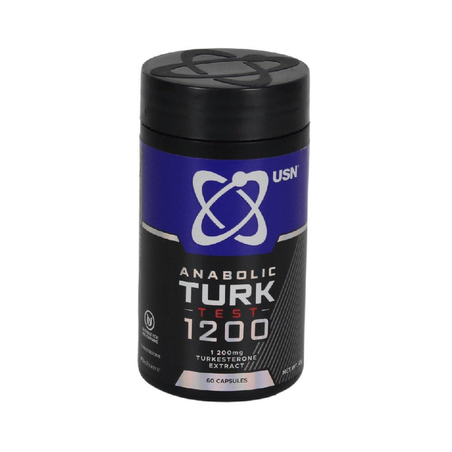 Anabolic Turk Test 1200mg 60 capsule, USN, Supliment cu turkesteron 1