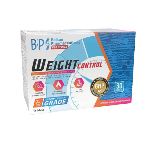 Balkan Pharmaceuticals | Weight Control 30 plicuri (264g), Balkan Pharmaceuticals, Arzator grasimi 0