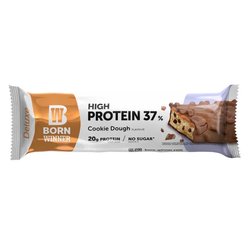 Baton proteic Deluxe 55g, Born Winner - Nutriland – Nutriland®