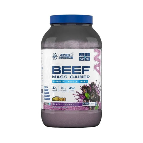 Gainer Beef Mass Gainer 3130g, pudra, Applied Nutrition, Supliment crestere masa musculara 1