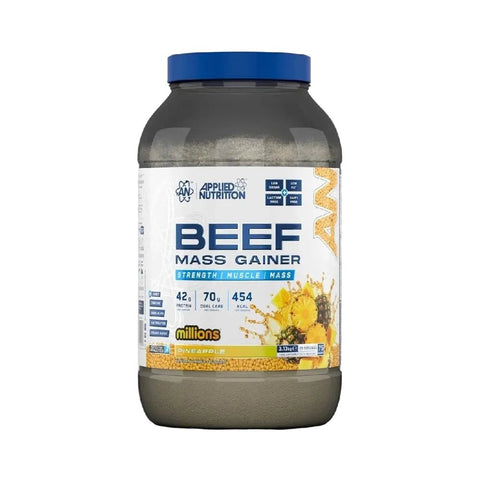 Gainer Beef Mass Gainer 3130g, pudra, Applied Nutrition, Supliment crestere masa musculara 4
