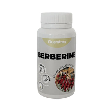 Suplimente sanatate Berberine 60 capsule vegane, Quamtrax, Supliment alimentar pentru sanatate 1