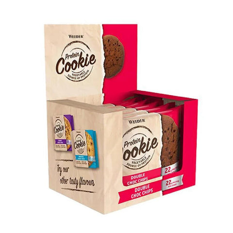 Biscuite proteic, 50g, Weider, Desert pentru crestere masa musculara 2