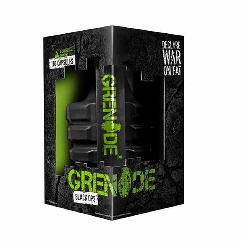 Scadere in greutate Black Ops, 100 capsule, Grenade, Supliment alimentar pentru scadere in greutate 1