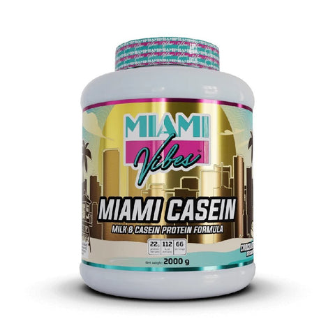 Proteine Casein Complex 2000g, pudra, Miami Vibes, Cazeina si proteina sin lapte 1