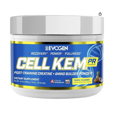 Creatina Cell Kem PR, 378g, pudra, Evogen, Supliment alimentar pe baza de creatina 3