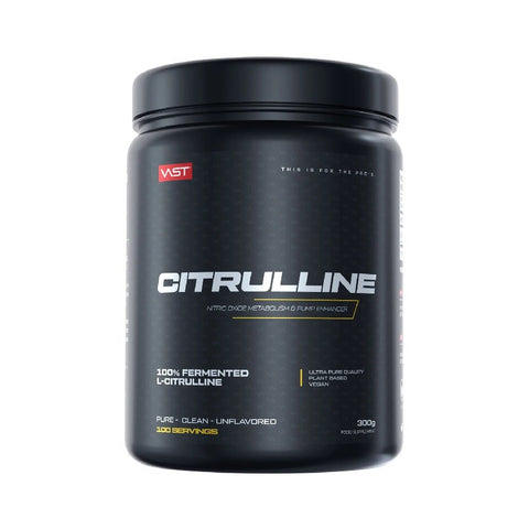 Pre-workout Citrulina 300g, pudra, Vast, L-Citrulina pura obtinuta prin fermentatie 1