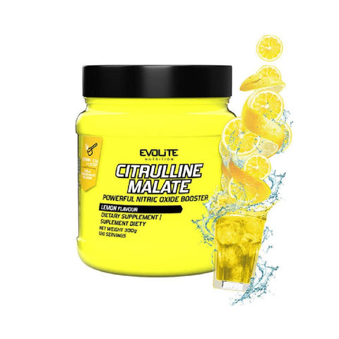 Pre-workout Citrulina malat pudra, 300g, Evolite Nutrition, Supliment alimentar pre-workout 2